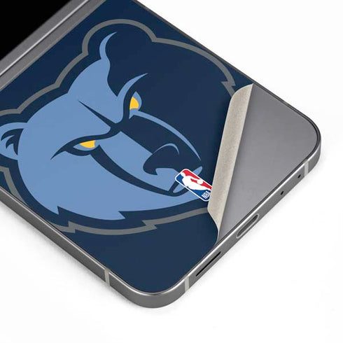 NBA Memphis Grizzlies Large Logo Galaxy Z Flip6 Skin